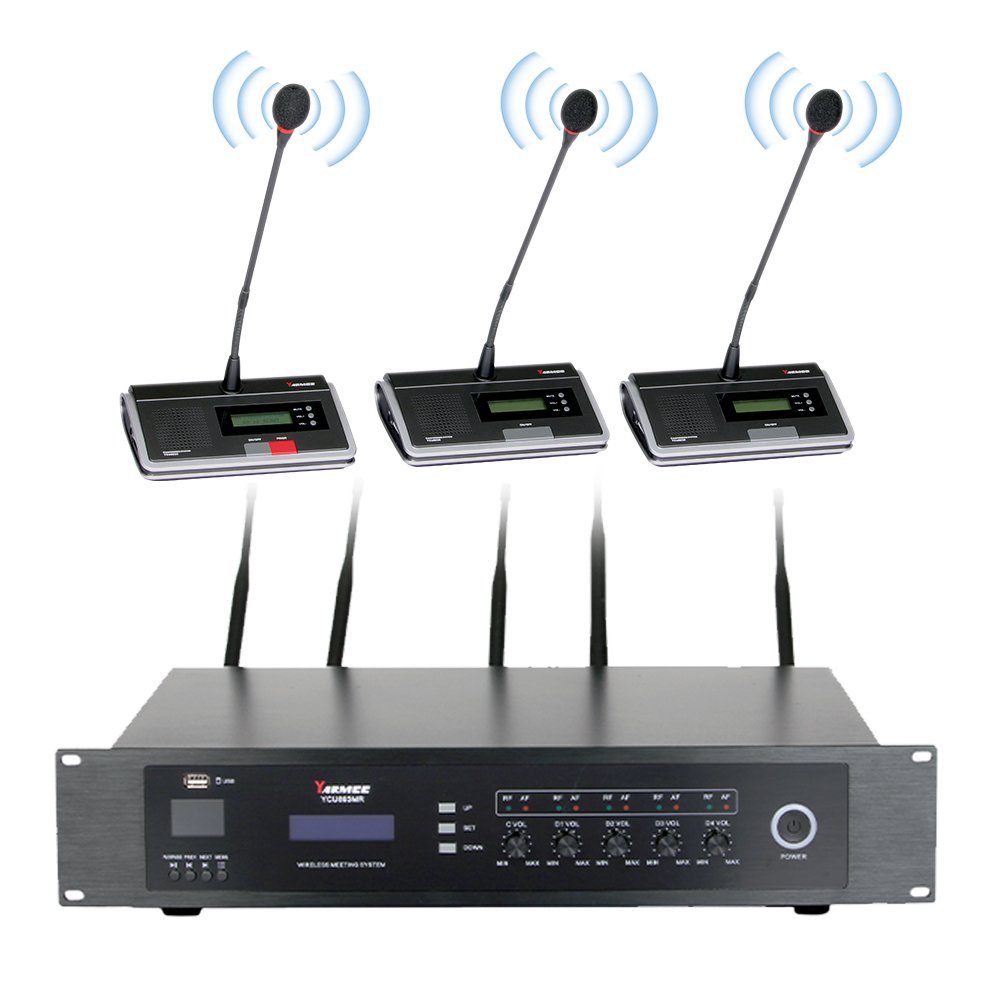 Wireless Conference Equipment Conference System Audio Conference System --YARMEE YCU893