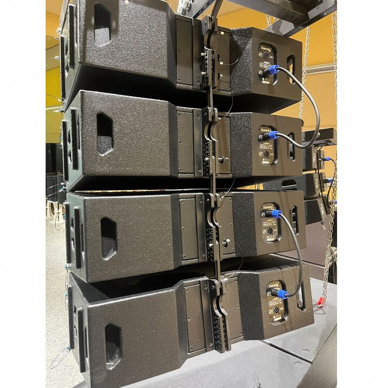 Dual 10 Inchtprofessional Audio Sound System Line Array Speaker Passive For Outdoor Events