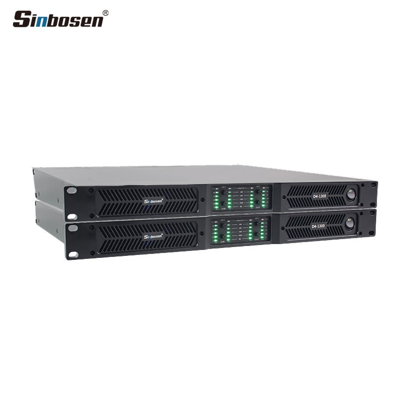 D4-1300 digital sound 4 channel 1000 watts audio home theater systems with an amplifier