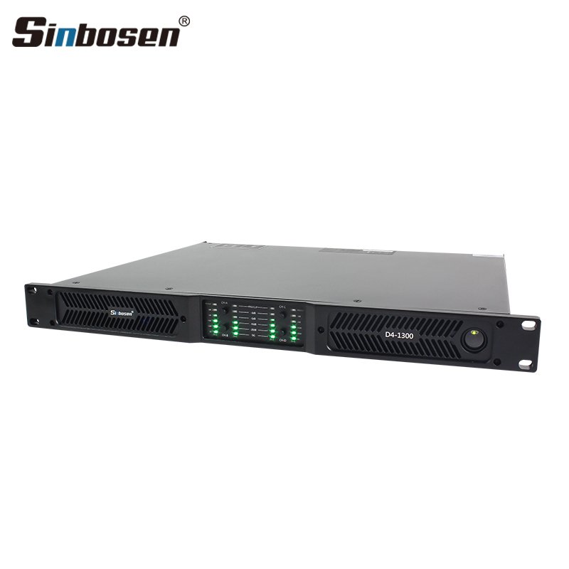 D4-1300 digital sound 4 channel 1000 watts audio home theater systems with an amplifier