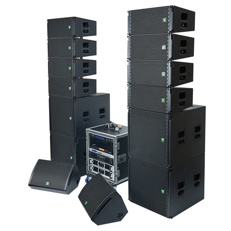 Speaker system PA system outdoor concert sound equipment Dual 10 inch passive line array speaker system