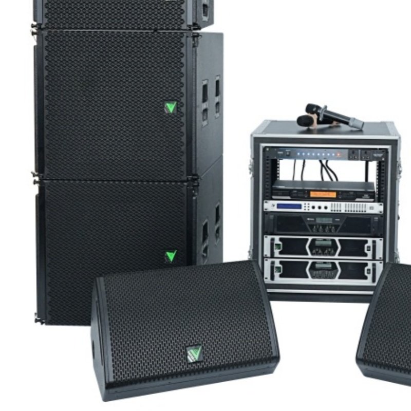 Speaker system PA system outdoor concert sound equipment Dual 10 inch passive line array speaker system