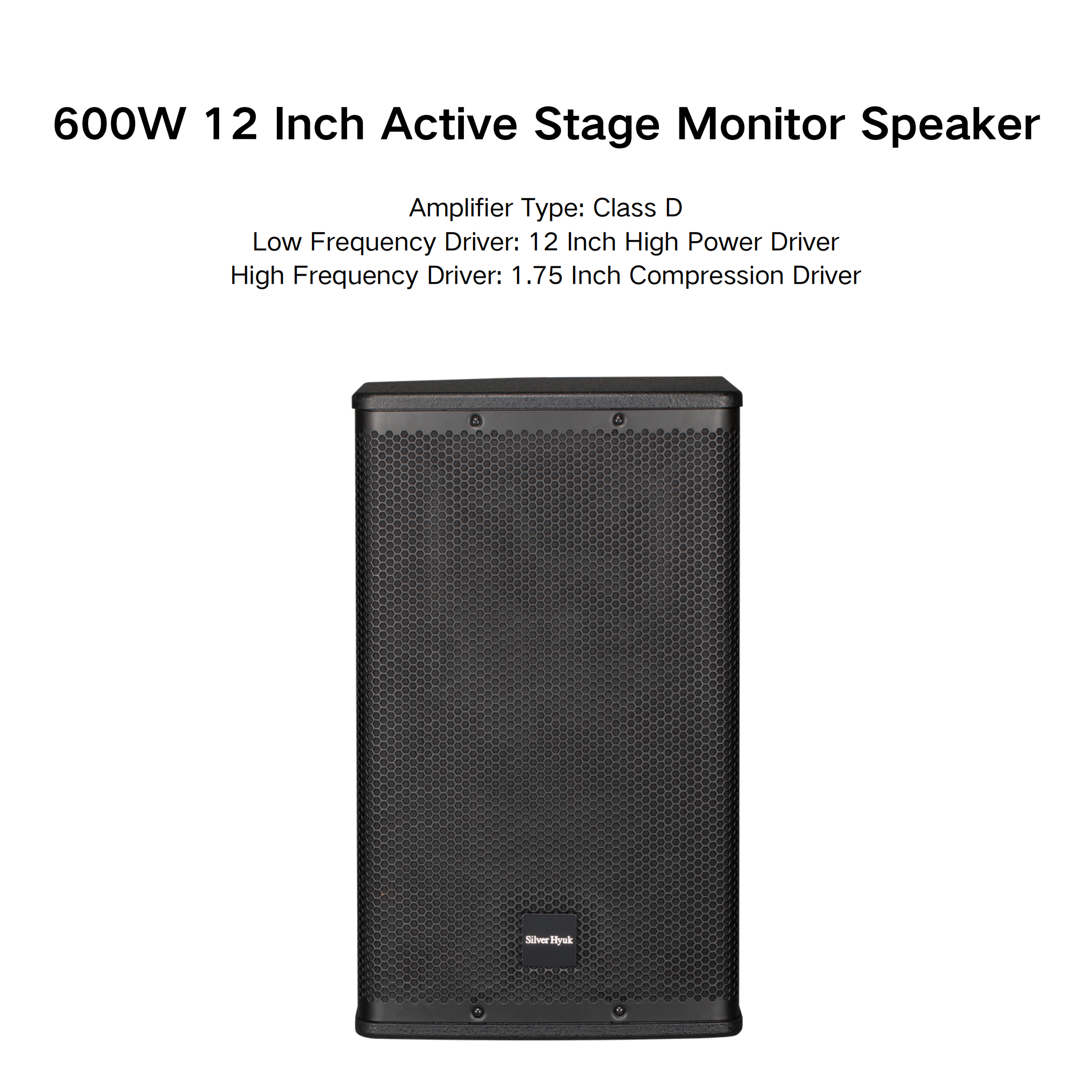 Professional Two-Way 12-Inch Active Loudspeaker For Wedding Parties Audio System Monitor With Stage Outdoor Pro Audio
