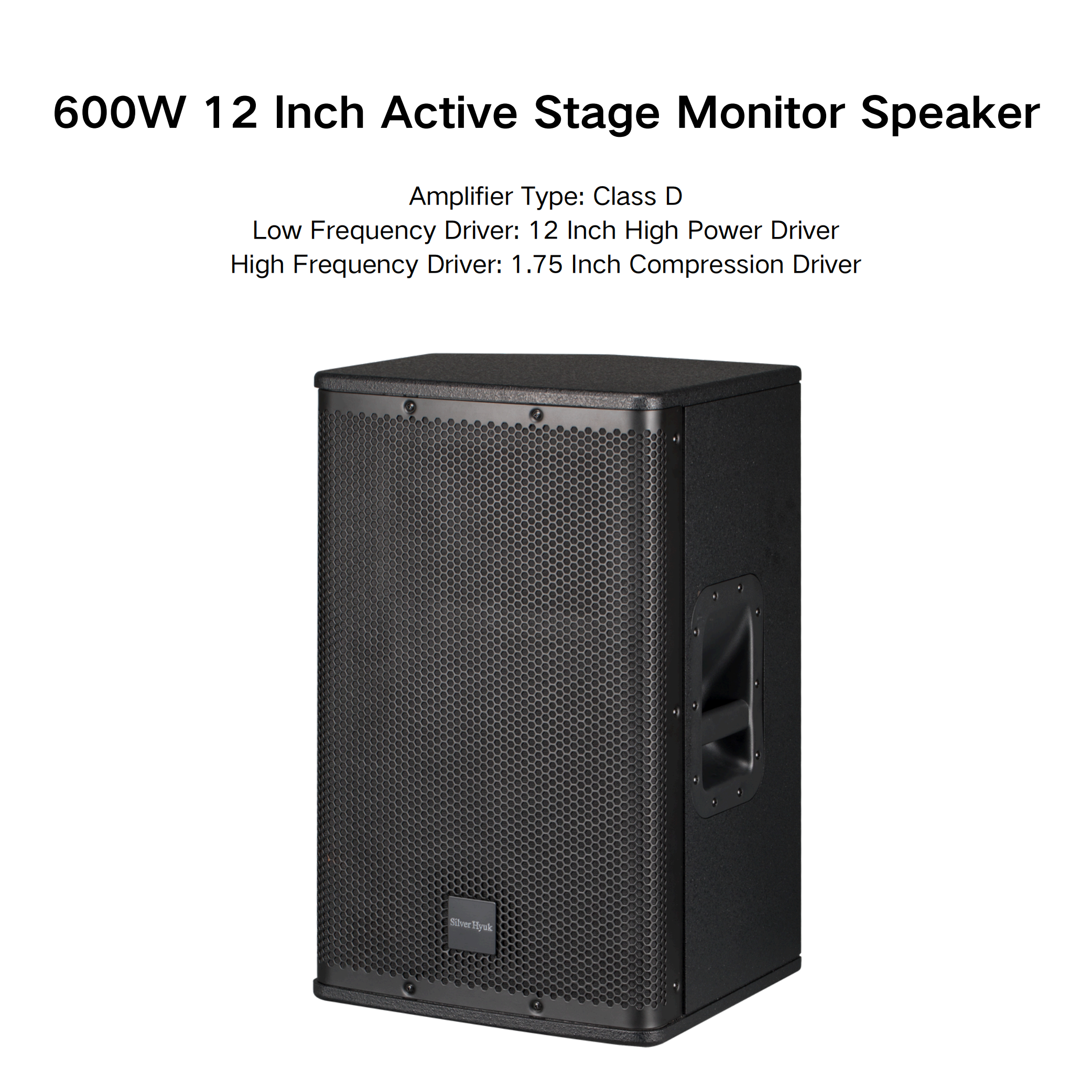 Professional Two-Way 12-Inch Active Loudspeaker For Wedding Parties Audio System Monitor With Stage Outdoor Pro Audio