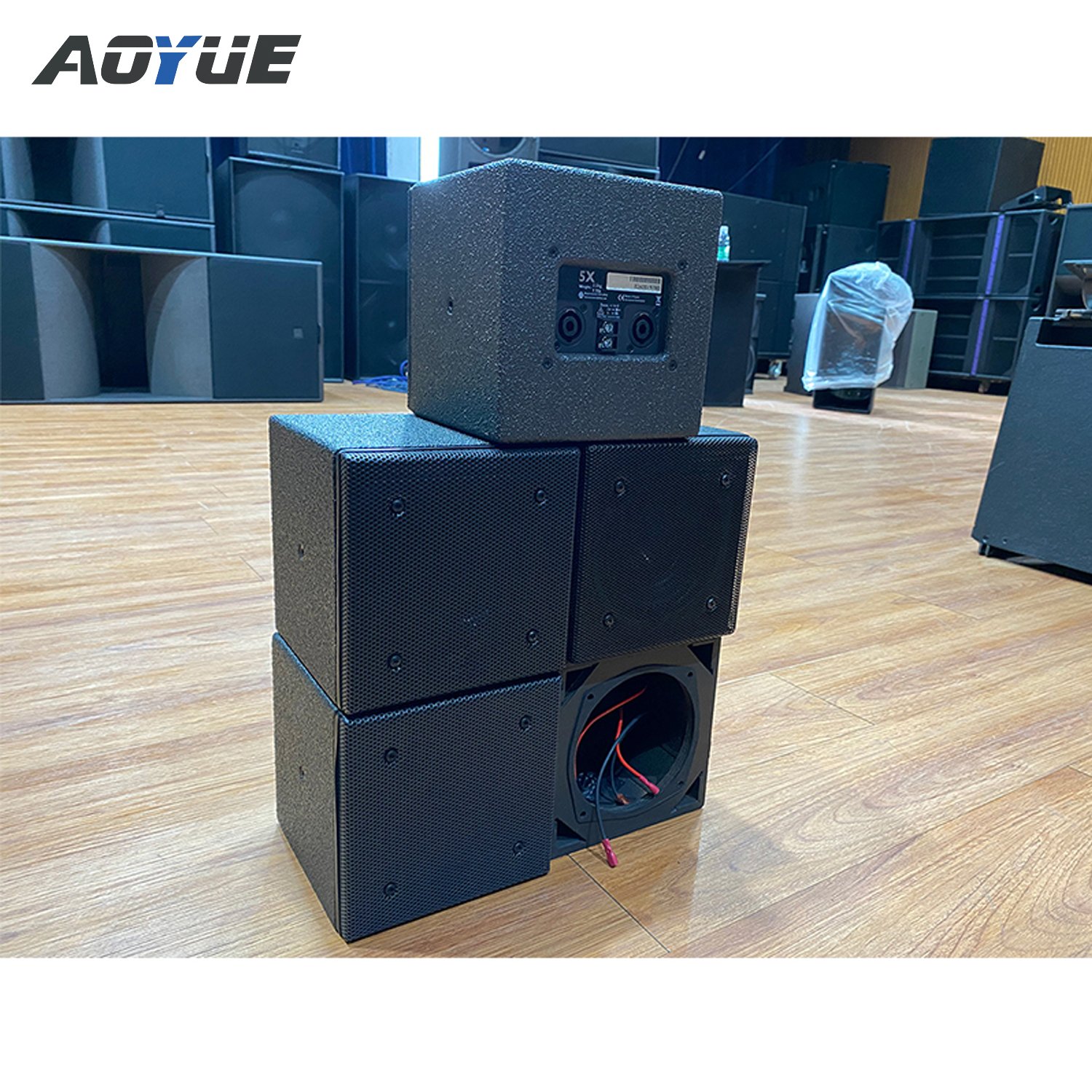 5 inch coaxial monitor passive speaker stage sound system