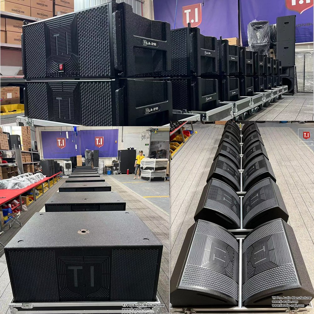 New Design Professional Active Speakers For Outdoor Show Stage Wedding Line Array Speakers Passive Professional