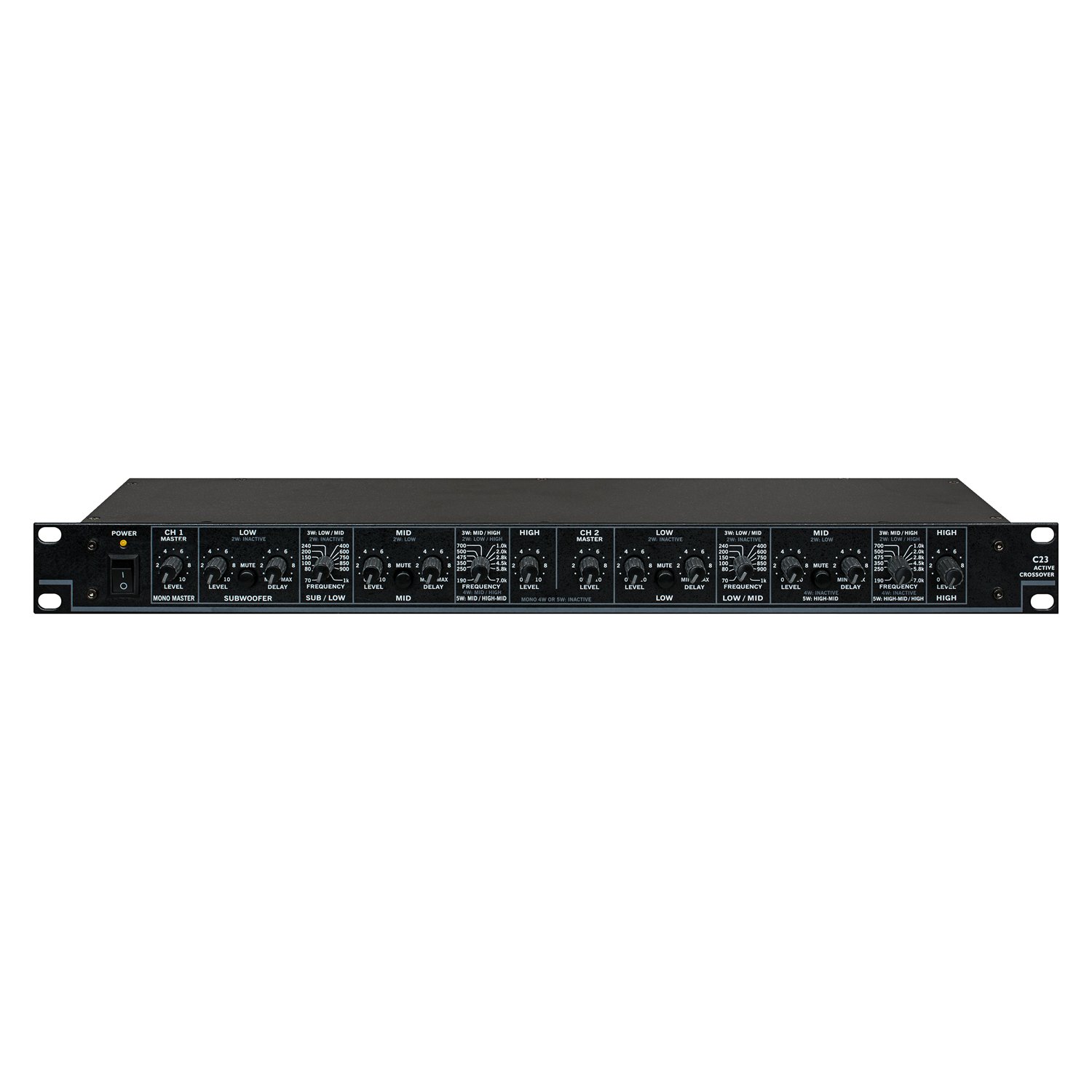high standard sound High-Precision Stereo 2-Way/3-Way Mono 4-Way Audio Crossover or Stage Equipment System as famous crossover