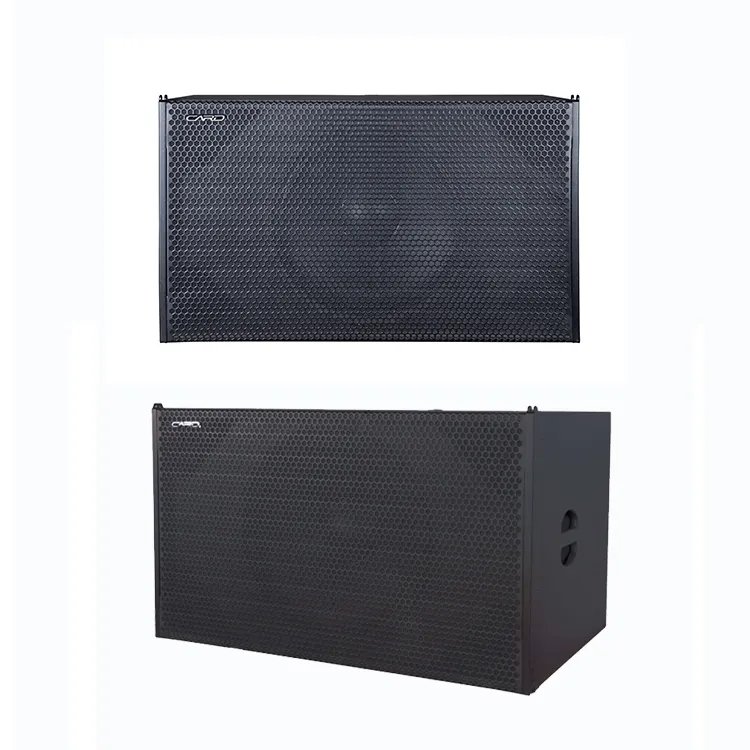 Treble and bass speakers DJ stage audio system sound 600W professional line array set