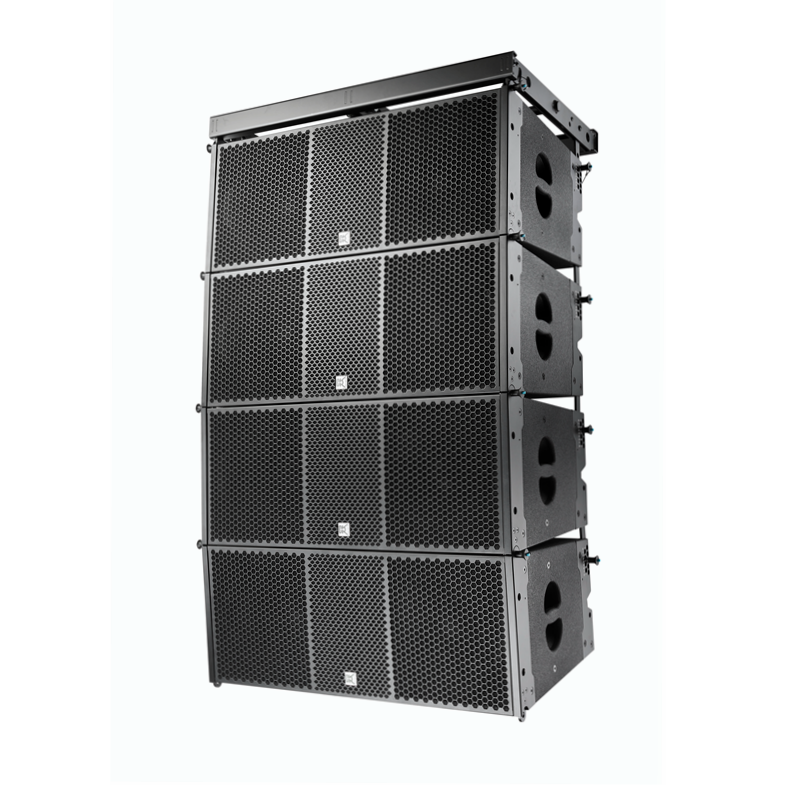 Professional dual 12" powered line array sound equipment/sound system