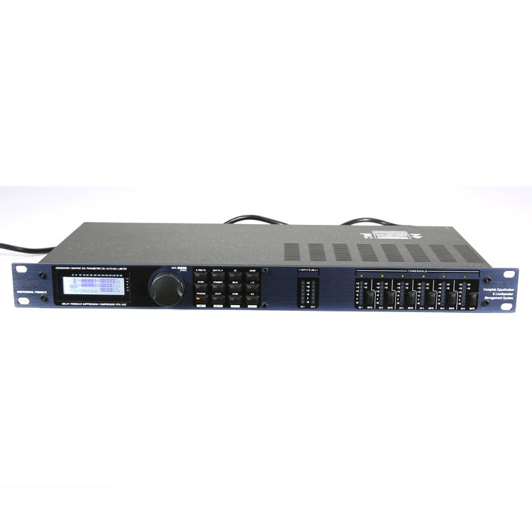 2 input 6 output D260 professional dsp audio processor sound audio effects processor