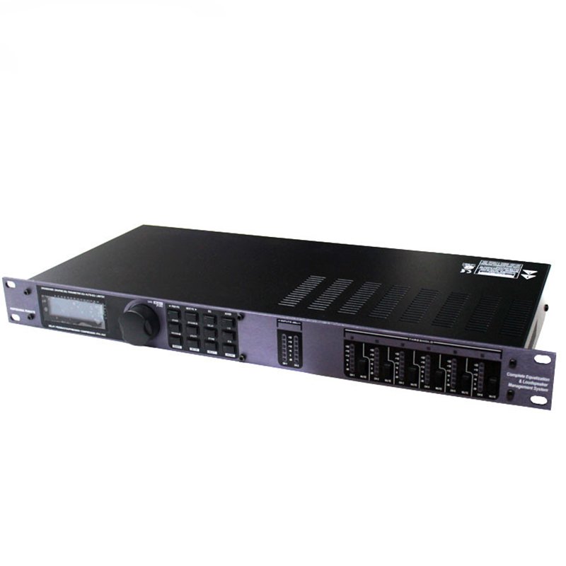 2 input 6 output D260 professional dsp audio processor sound audio effects processor