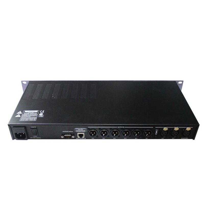 2 input 6 output D260 professional dsp audio processor sound audio effects processor