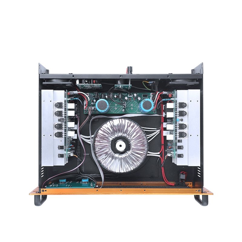 MORIN High Power Wide Voltage 110V-240V Dual Channel 700W Class D Transformer Professional Audio Power Amplifier