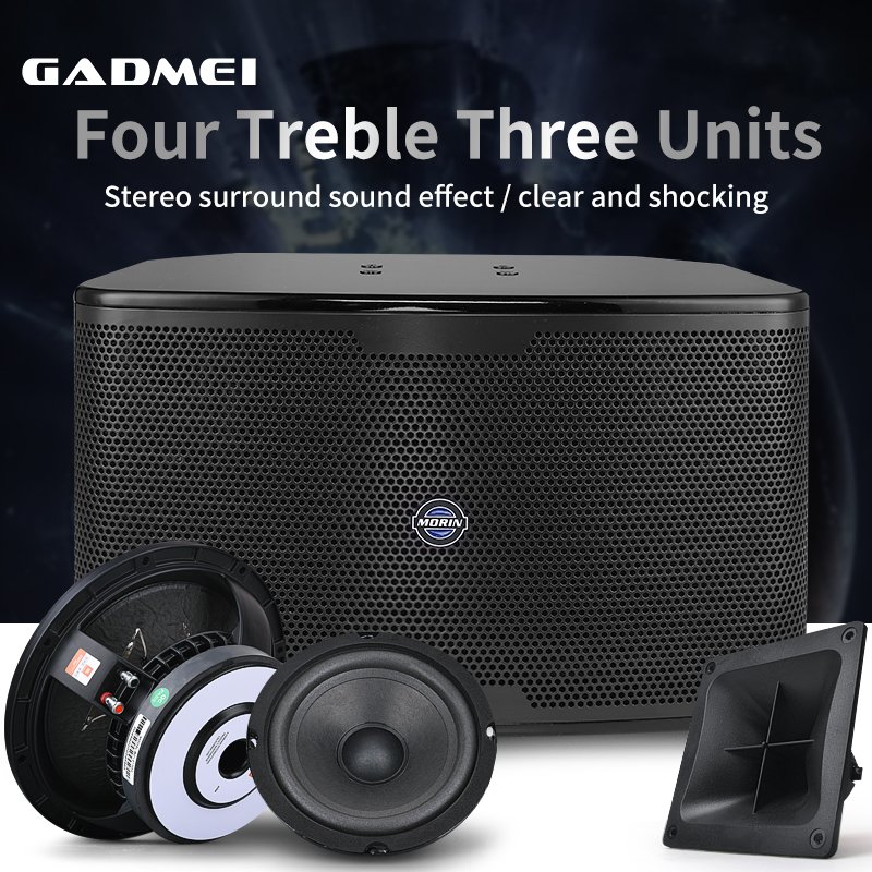 Indoor 10 inch dj party speaker 1000w karaoke speaker home theater passive speaker professional audio