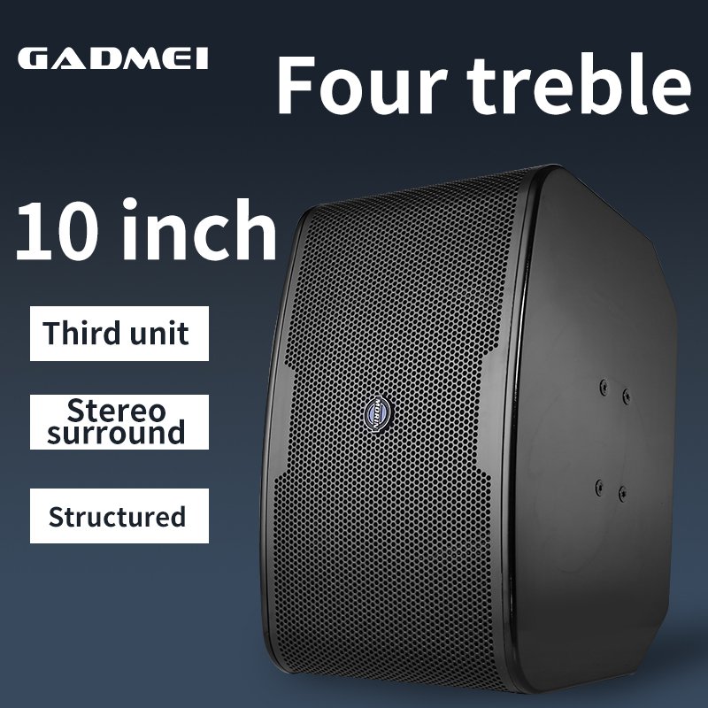 Indoor 10 inch dj party speaker 1000w karaoke speaker home theater passive speaker professional audio