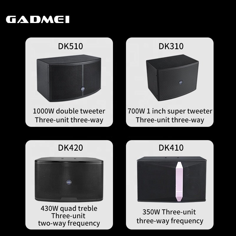 Indoor 10 inch dj party speaker 1000w karaoke speaker home theater passive speaker professional audio