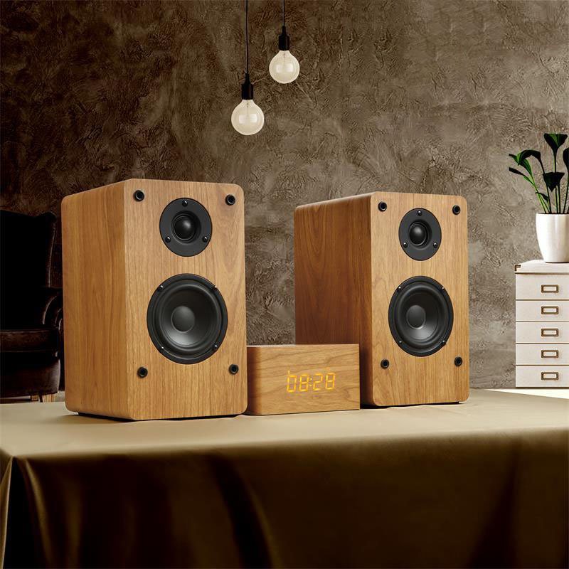 Wooden TV coaxial Blue-tooth wireless Speaker Home Theater System 3D Surround Sound Subwoofer Audio Bass Amplifiers