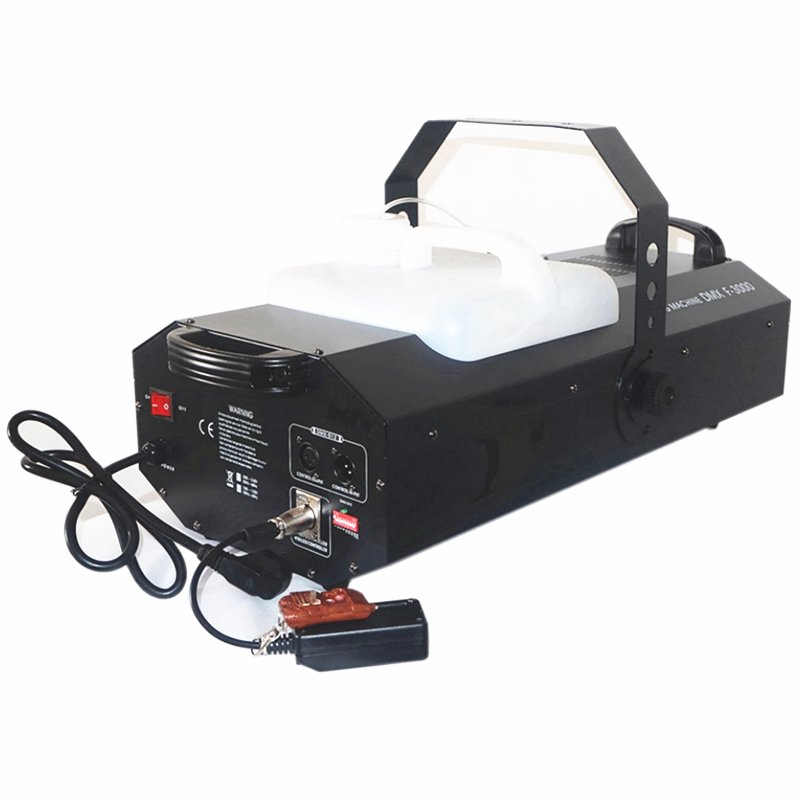 MOWL Remote Controlled Stage Effect Equipment 3000W DMX Smoke Fog Machine for Dj Disco Bar Party KTV Churches