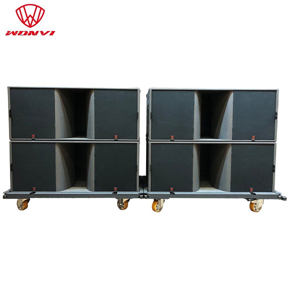 Dual 18inch subwoofer sound speaker professional sound system subwoofer speaker KSUB218