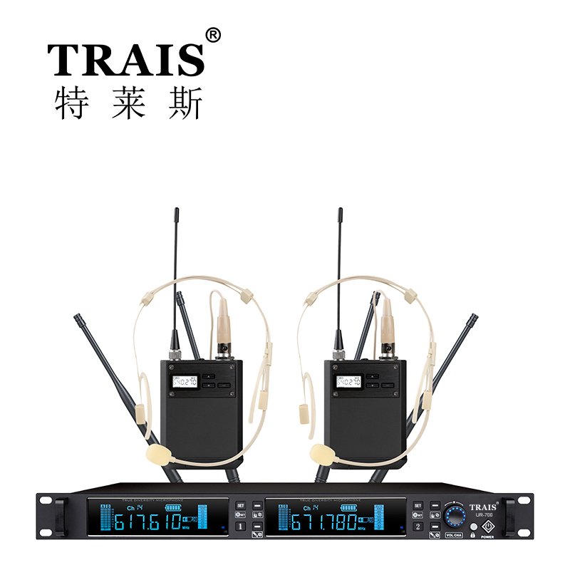 TRAIS Best Quality Professional Stage Performance Show True Diversity Sound Highly Restored Original Sound Wireless Microphone