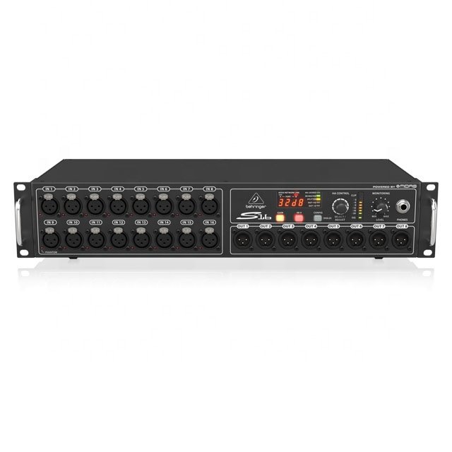 Behringer S16 PA Sound System Professional Sound Speakers Stage Box for Digital Mixer