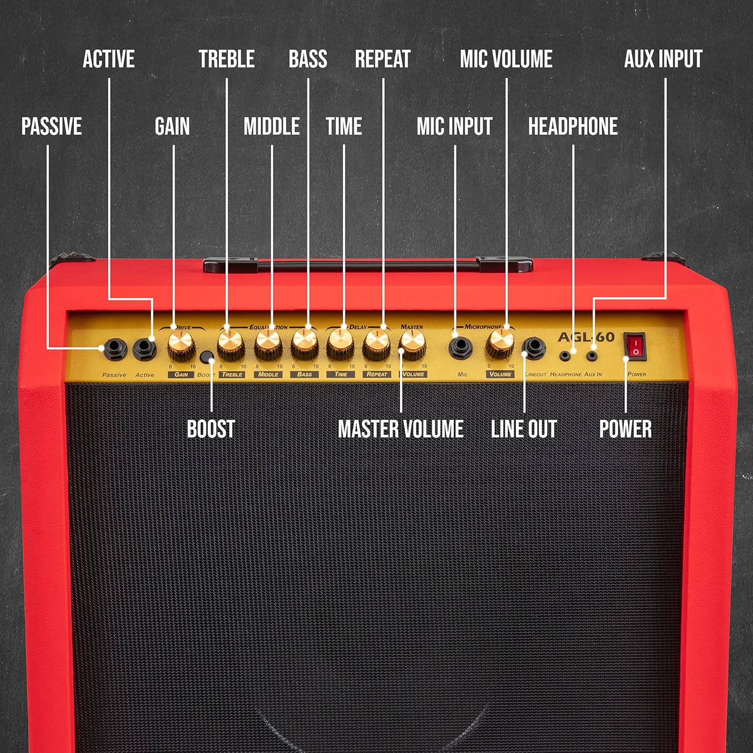 Factory Direct Selling Musical Instrument Accessories High-quality 60 Watt Guitar Speaker Audio Amplifier