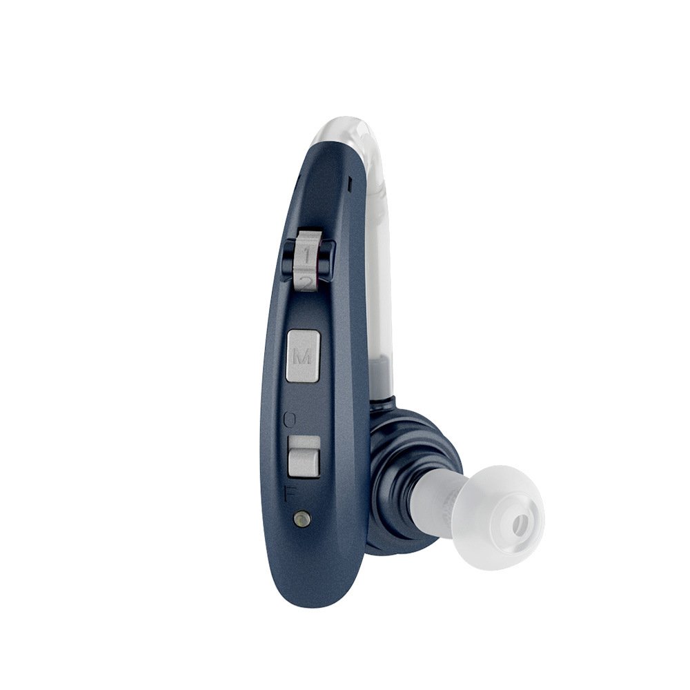 Bluetooth Wireless Rechargeable Hearing Aids 16-Channel Cic Type Adjustable Tone Ear Headphones Sound Amplifier Support Deafness