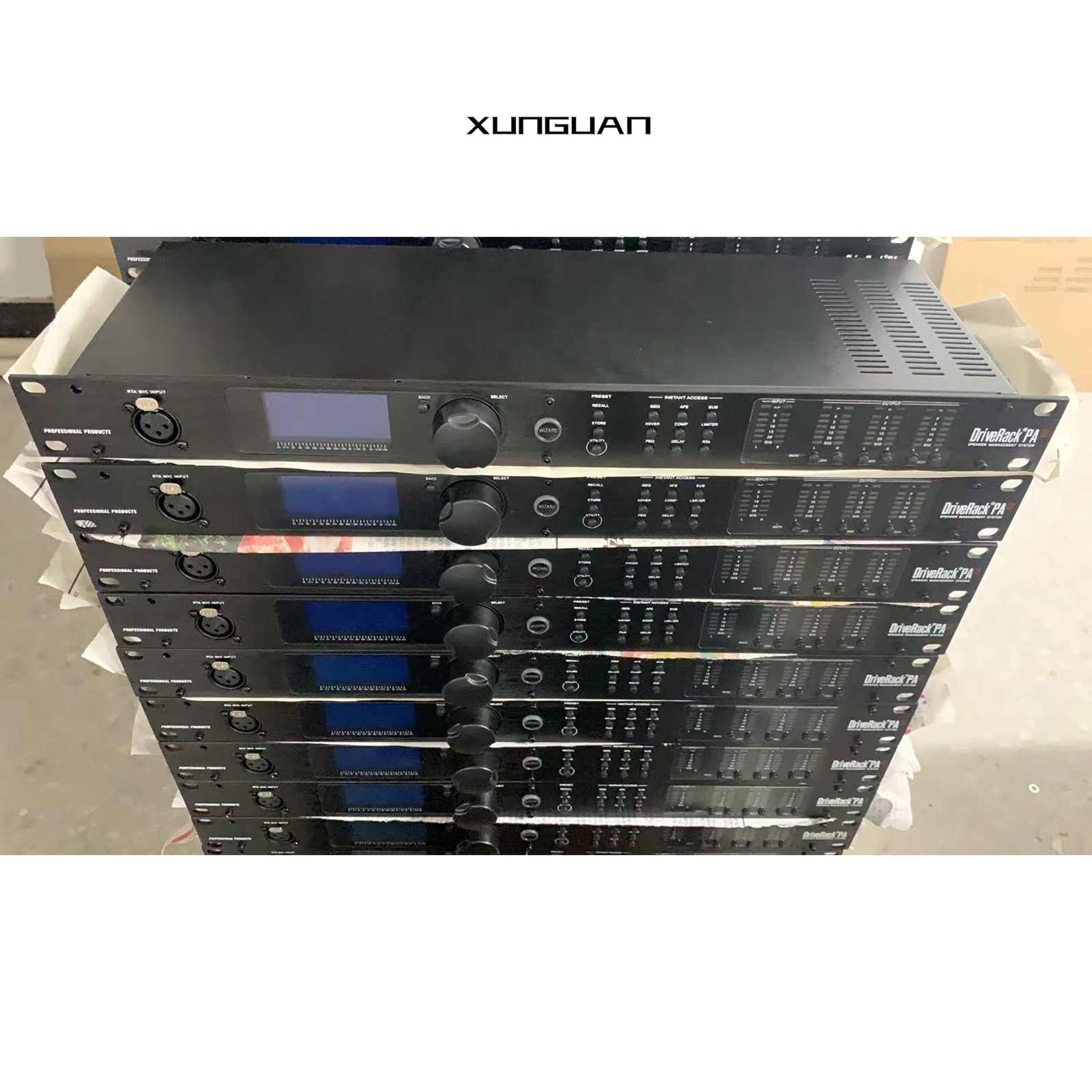 PA2 DriveRack 2 Input 6 Output speaker management system Professional Audio Equalizer for stage sound equipment
