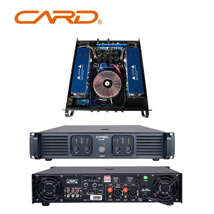 High Power Karaoke Amplifier Transformer Professional Class H Sound Audio Power Amplifier For Radio Station