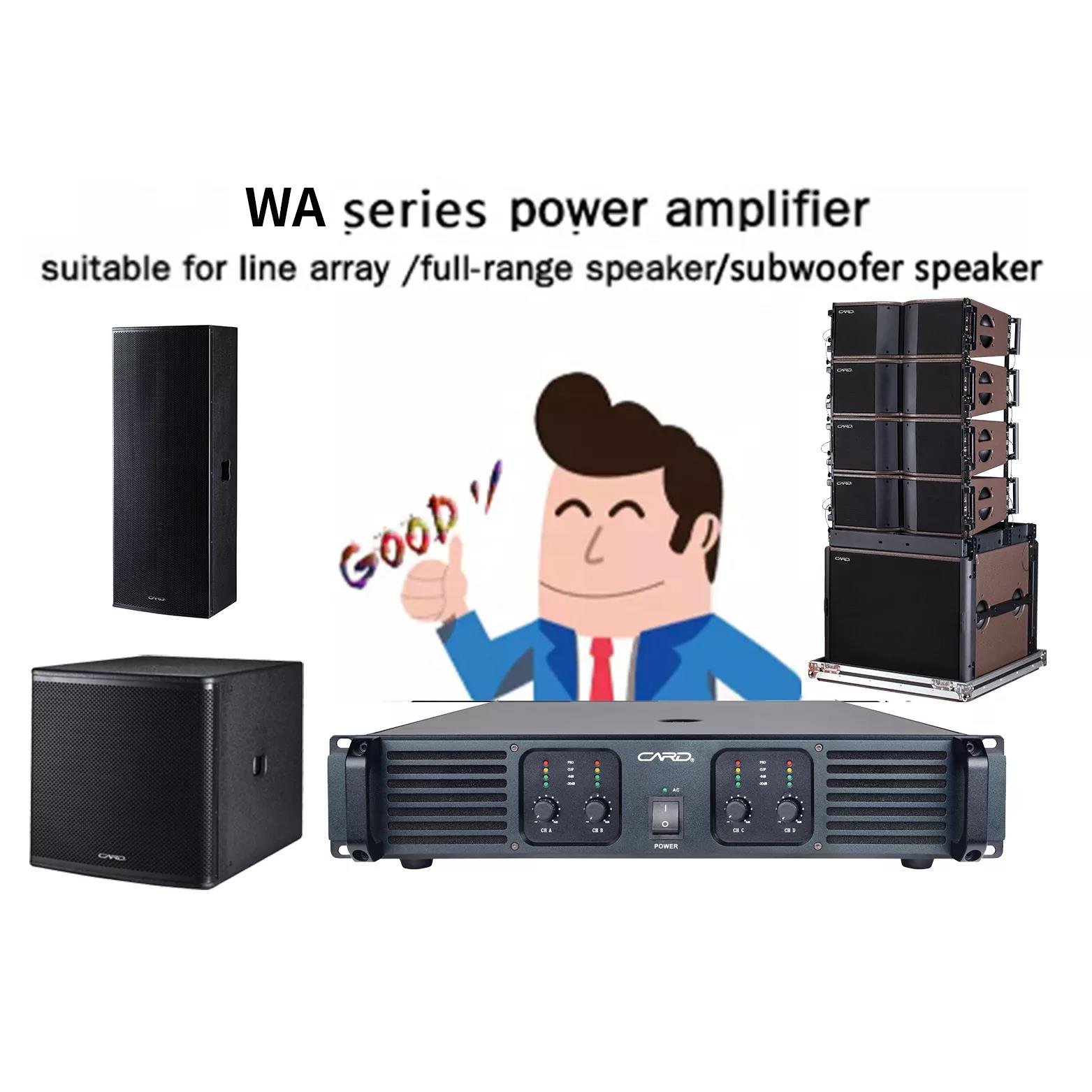High Power Karaoke Amplifier Transformer Professional Class H Sound Audio Power Amplifier For Radio Station
