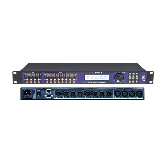 Professional Design Stage Karaoke Studio Audio Processor Ac 50-60hz Audio Sound Processor
