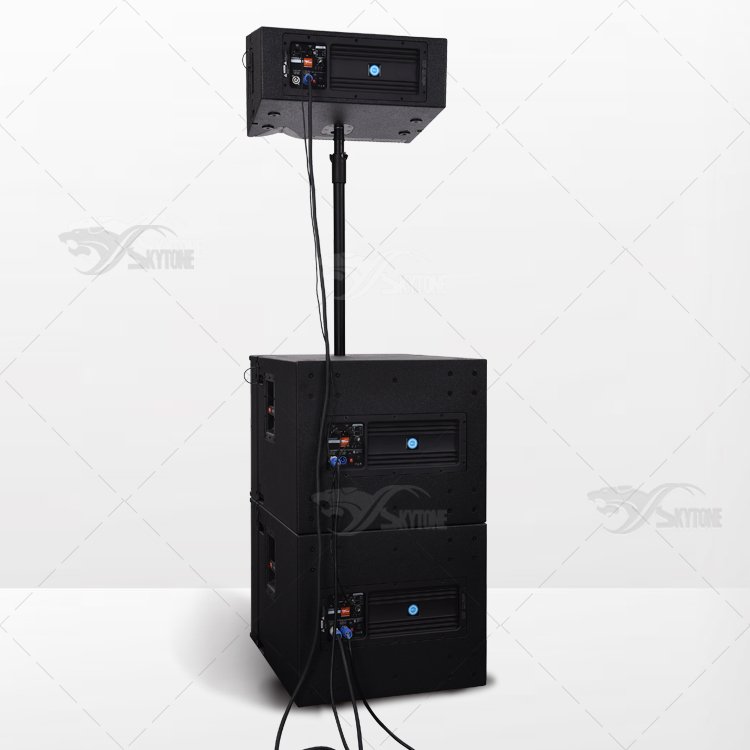 Skytone Equipment DJ Sound System VRX918SP Active DJ Bass Speakers