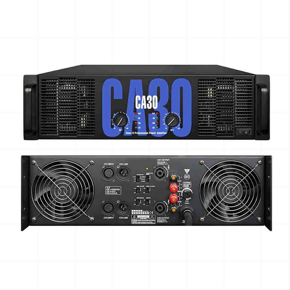COKYIS CA20 3U 1350W*2 Channel Professional Pure Power Amplifier Outdoors Stage Karaoke High Power Amplifier
