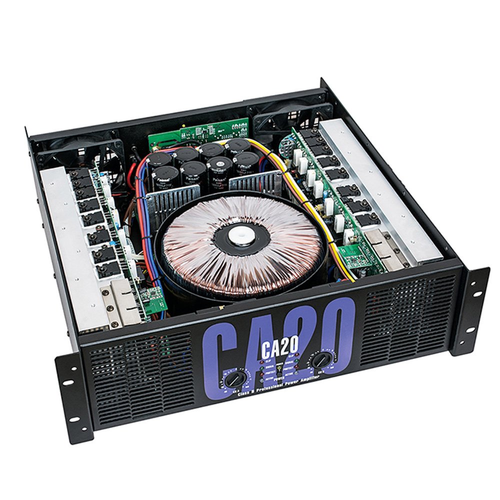 COKYIS CA20 3U 1350W*2 Channel Professional Pure Power Amplifier Outdoors Stage Karaoke High Power Amplifier