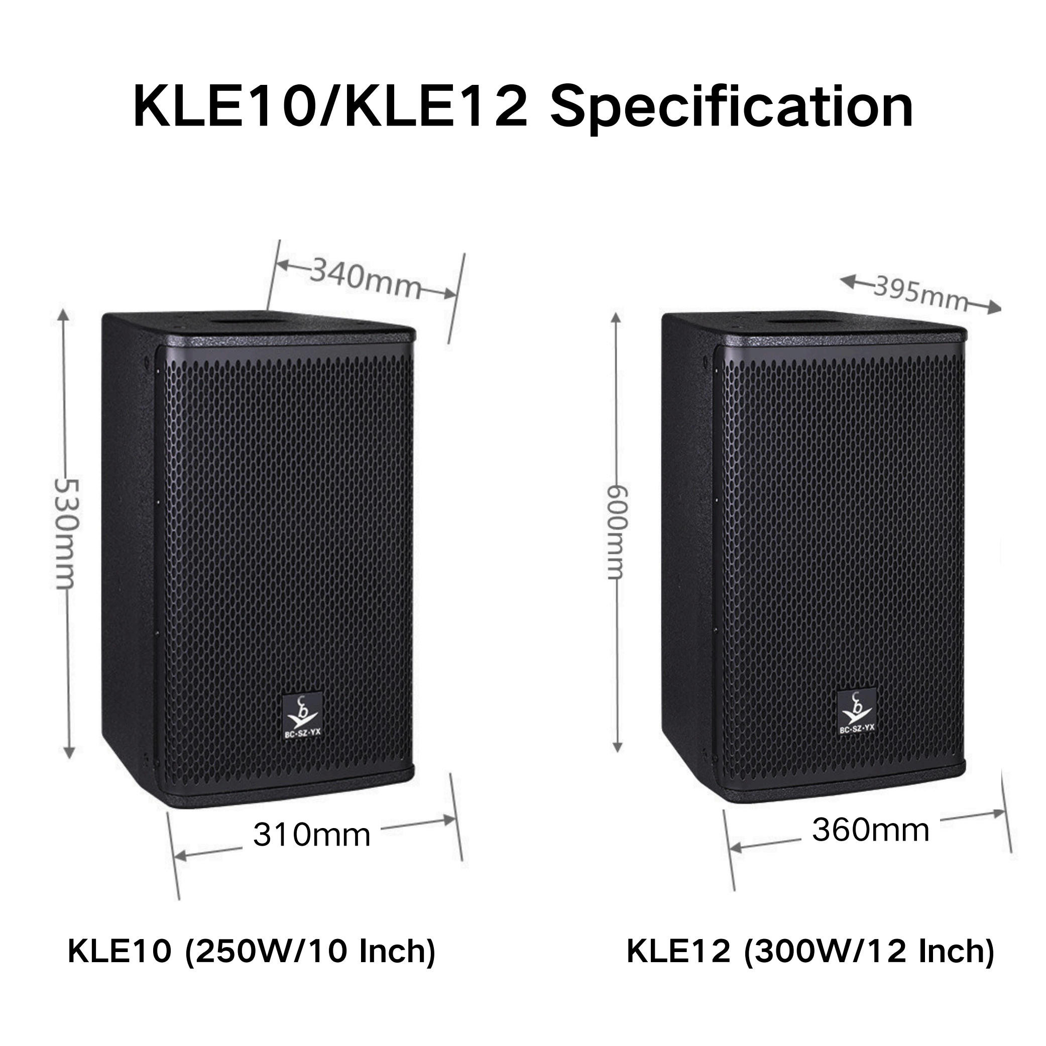 250W 10-Inch KTV Professional Speaker (JBL KLS10) 10-Inch Passive Full-Range Speaker Professional Speaker Audio Equipment