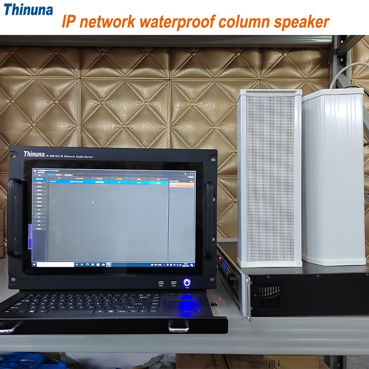 Thinuna IP-20SK III 30 Watt SIP POE Speaker Sound Equipment IP PA Audio System Waterproof Active IP Network Speaker Manufacturer