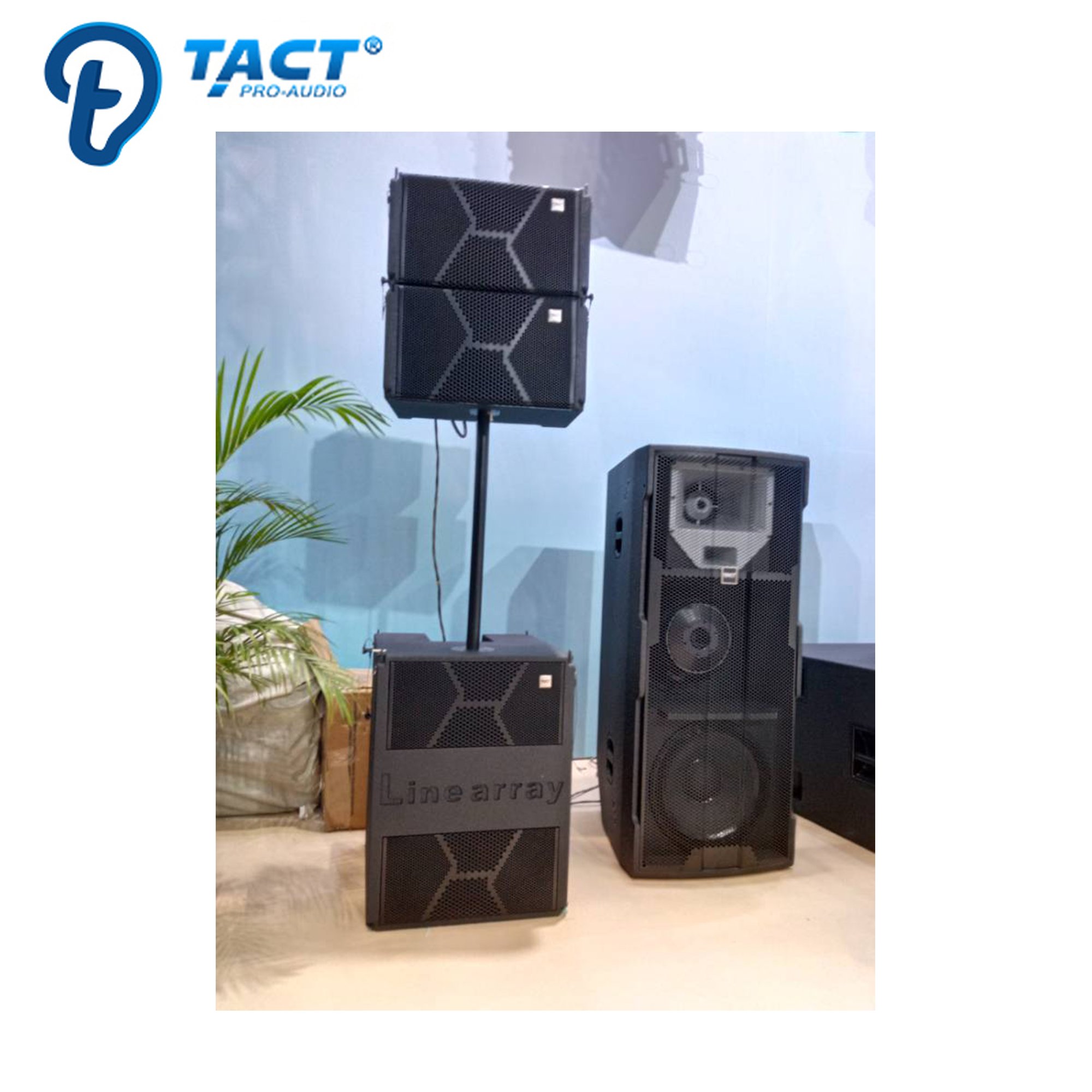 Professional audio sound equipment 10 inch line array speakers for events