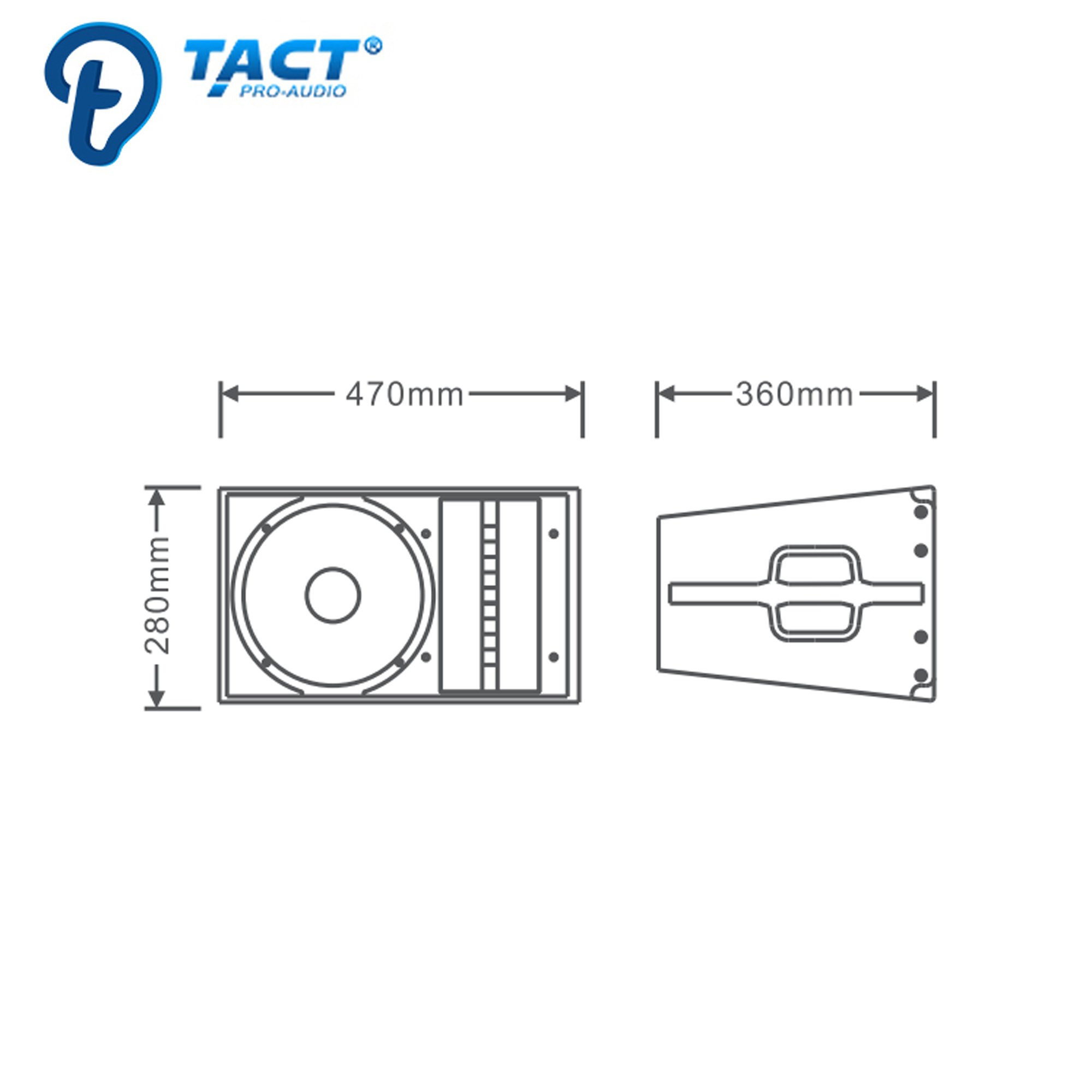 Professional audio sound equipment 10 inch line array speakers for events