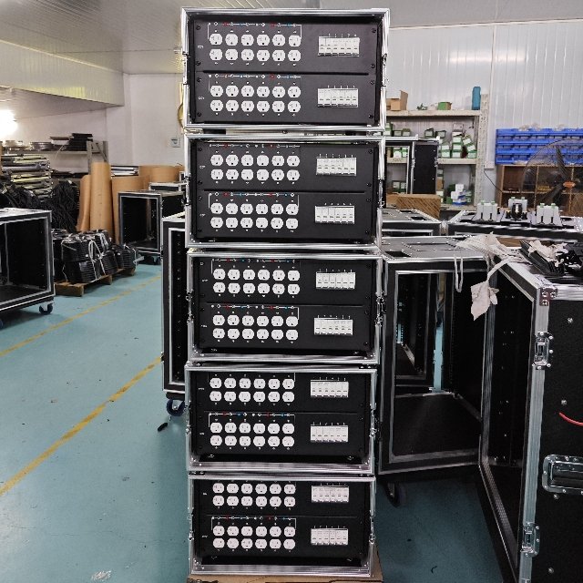 ST 50A torsion lock entry 20A 30A 110V outlet small power distributor for stage lighting and sound