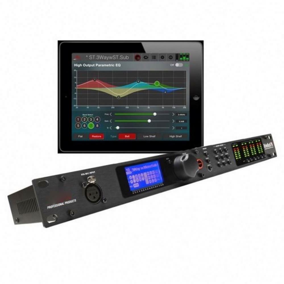 Professional Drive Rack PA2 2 in 6 out 2 In 6 Out DSP digital audio processor for sound system stage sound equipment