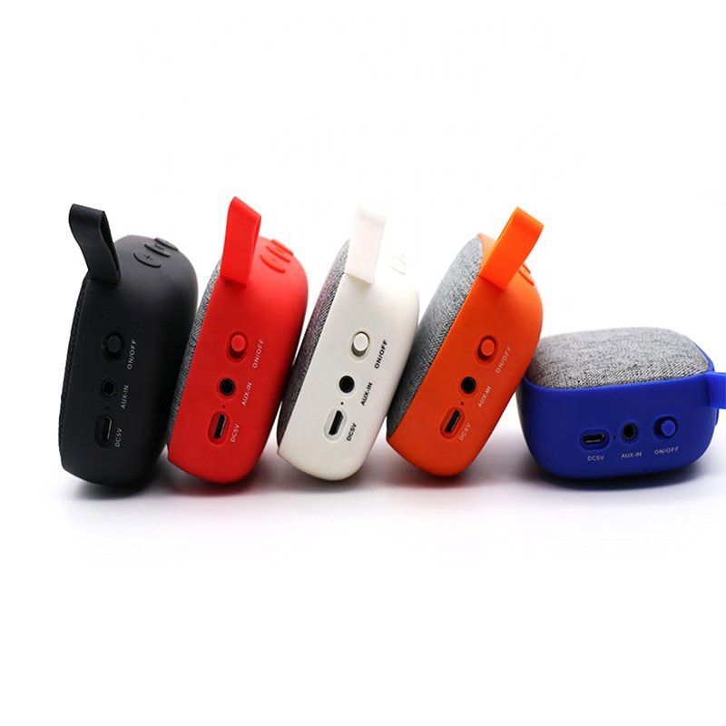 Hot Selling Factory Price Portable speaker High Sound Quality Fabric Material Music Player Outdoor Mini Speaker