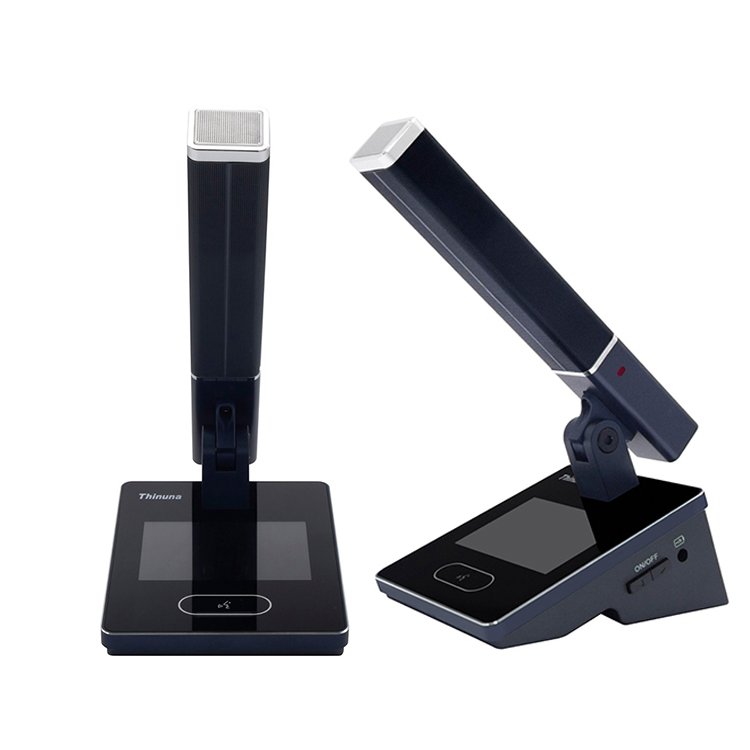 Thinuna VA-750D Professional Wireless Digital Audio Discussion Conference System Touch Control High Sensitive Delegate Unit