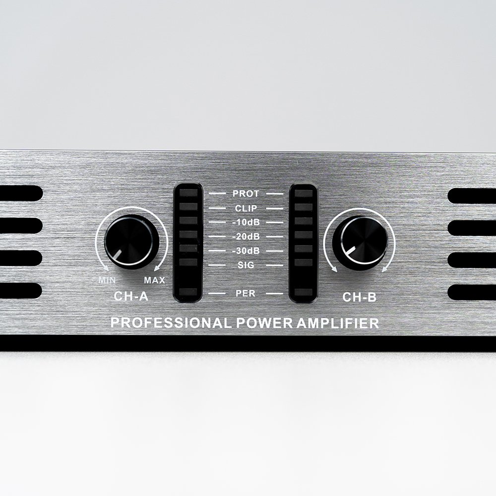 K2 Digital Audio Power Amplifier Professional 200W 2 Channels Class D Preamplifier DJ Audio Sound Amplifier Processor System