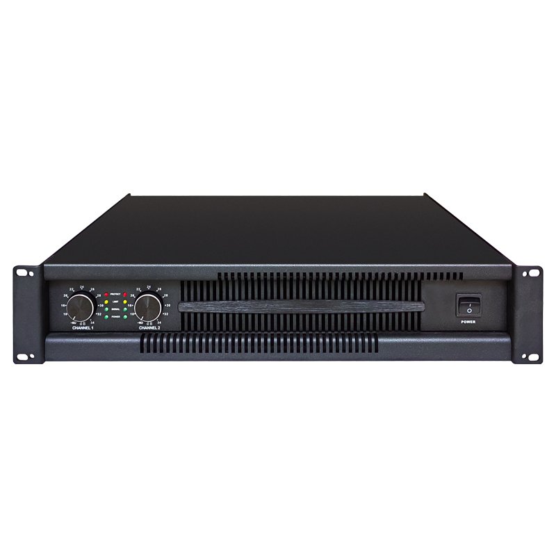 Variable-Speed Fan Cooling Class D 1000W 2-Channel Power Amplifier: LLC Power Switch, High Efficiency/Low Power Consumption