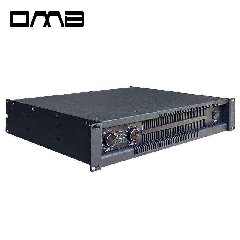 Variable-Speed Fan Cooling Class D 1000W 2-Channel Power Amplifier: LLC Power Switch, High Efficiency/Low Power Consumption