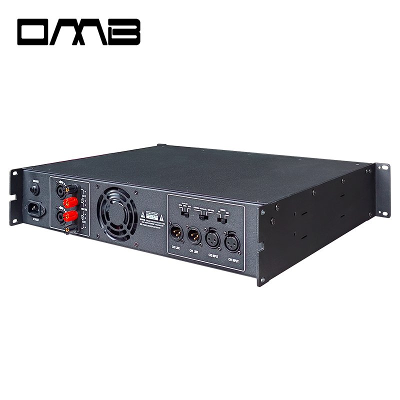 Variable-Speed Fan Cooling Class D 1000W 2-Channel Power Amplifier: LLC Power Switch, High Efficiency/Low Power Consumption