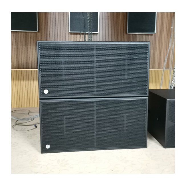 Professional Concert Stage Speakers Dual 18 inch Audio Sound Equipment Powerful Sub-bass System