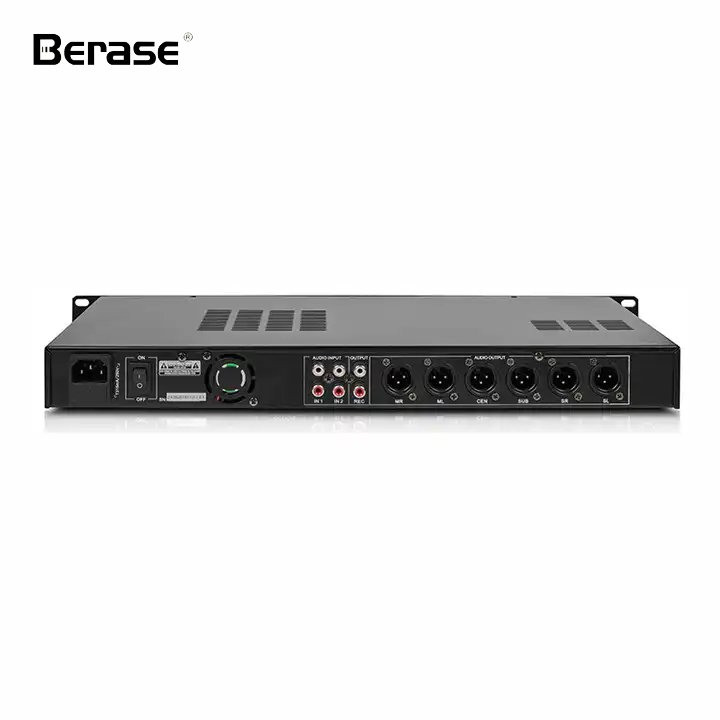 Berase K-6000 Sound Audio equipment dsp karaoke digital processor 5.1 channel output usb audio video equipments