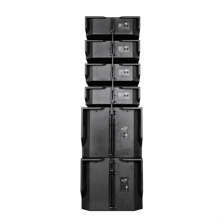 PA system outdoor concert sound equipment Dual 10 inch passive line array speaker system for stage performance
