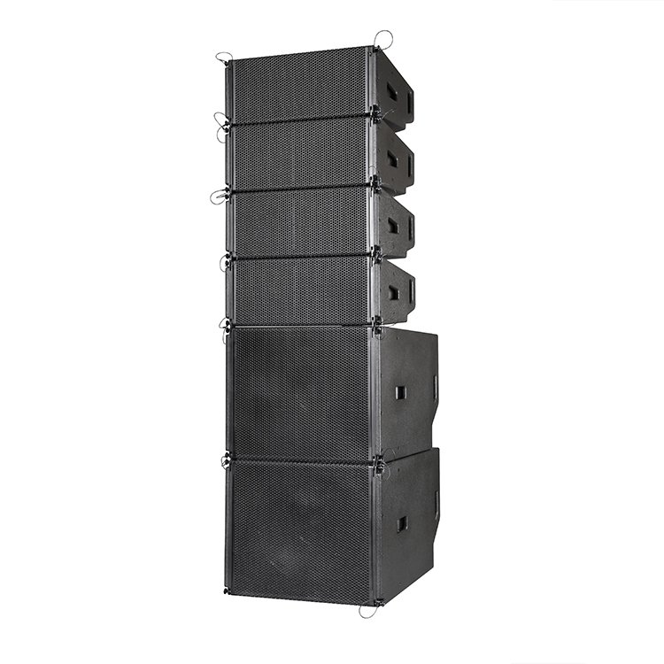 PA system outdoor concert sound equipment Dual 10 inch passive line array speaker system for stage performance